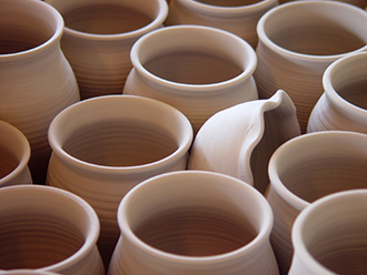 Clay pots